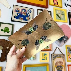 West Elm Decoupage Dish